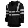 (Projector)Men's Autumn Sanitation Workers Reflective Stripes Work Clothes Two-piece Suit