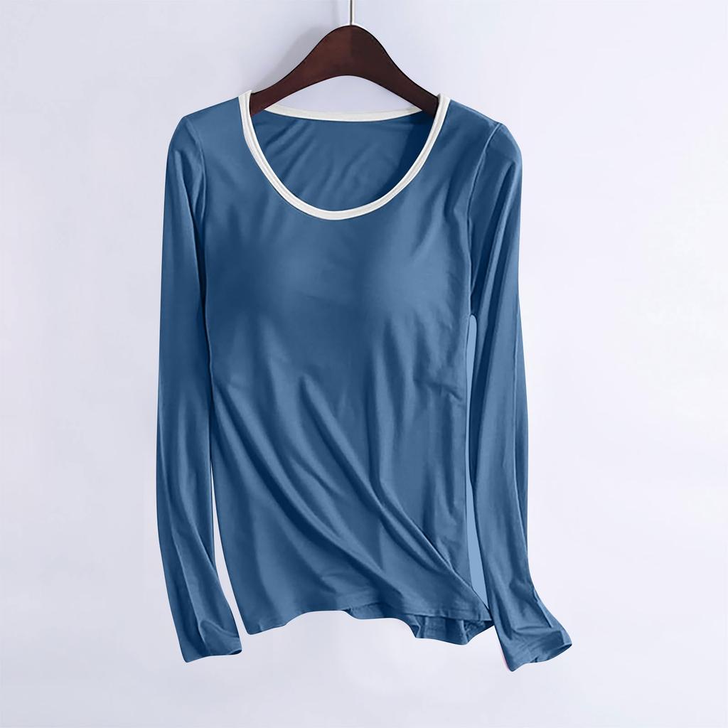 Женская однотонная рубашка с нагрудником и одной чашкой для йоги, женское нижнее белье, верх