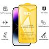 Защитное стекло с черной рамкой, 5 шт. для iphone1516 17 pro max14 plus 13 12 mini поколения, усиленная защитная пленка