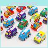 Childrens Cartoon Mini Plastic Engineering Vehicle Toy For Gift