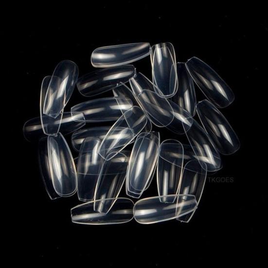 100шт поддельные советы полное покрытие балерина акриловые наращивание ногтей маникюрные инструменты