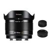 Портретный объектив 7Artisans AF 50mm E Серия LITE, совместимый, с плавным ходом, компактный и легкий, идеален для портретов и деталей, F1.8, объектив для APS-C