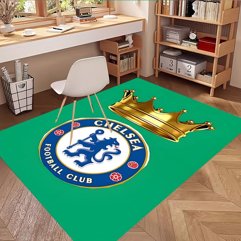 Chelsea F.C Print Rug, Washable Floor Carpet, For Entryway Dorm Laundry Room Office Study, Home Decor Birthday Christmas Gift