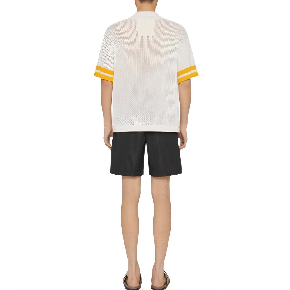 Givenchy 4G-motif swim shorts BMA01E15NN-001