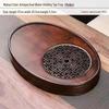 Small Bamboo Oval Water Storage Tea Tray