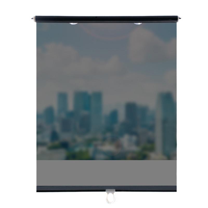 1шт присоска офисная оконная пленка затемняющая солнцезащитная штора универсальные рулонные шторы многофункциональные шторы для окон ПЭТ спальня автомобиль