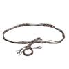 Bohemia Handmade Beads Braided Rope Women Waist Belt Strap Dress Slim Waistband
