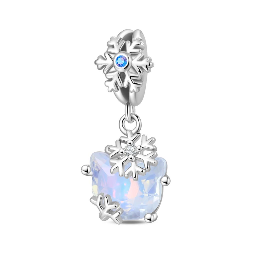 New Christmas Snowman Compatible with Original Bracelet Necklace DIY Jewelry Christmas Gift