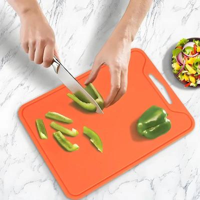 Новая силиконовая разделочная доска Нескользящий кухонный коврик для мяса и овощей Безопасная для посудомоечной машины Силиконовые разделочные доски БПА