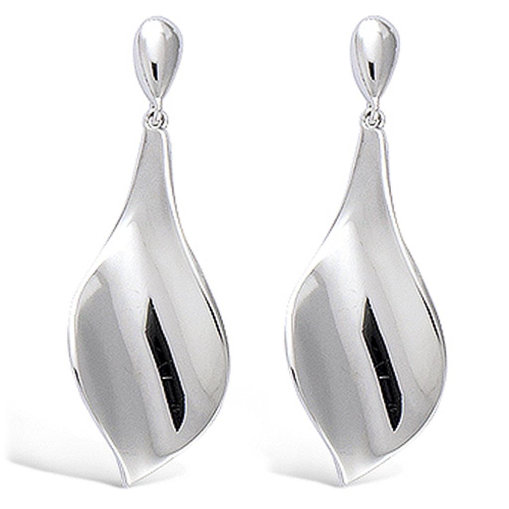 Les Trésors De Lily [L7468] - Silver 'Choréographie' Silver Earrings (rhodium-plated) - 32x11 Mm
