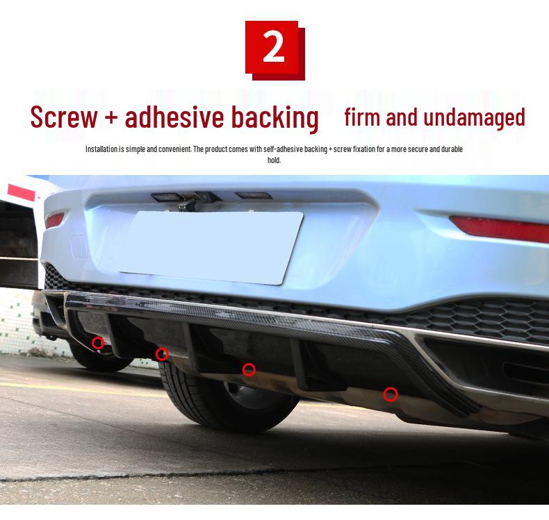 18-19 Hongqi H5 Накладка на задний бампер: Защита от столкновений и царапин