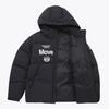 MUBEUSEUPOCHEUBAIDESANGTEU Mid-Light Hooded Duck Down Jacket Black Vs121Edj13