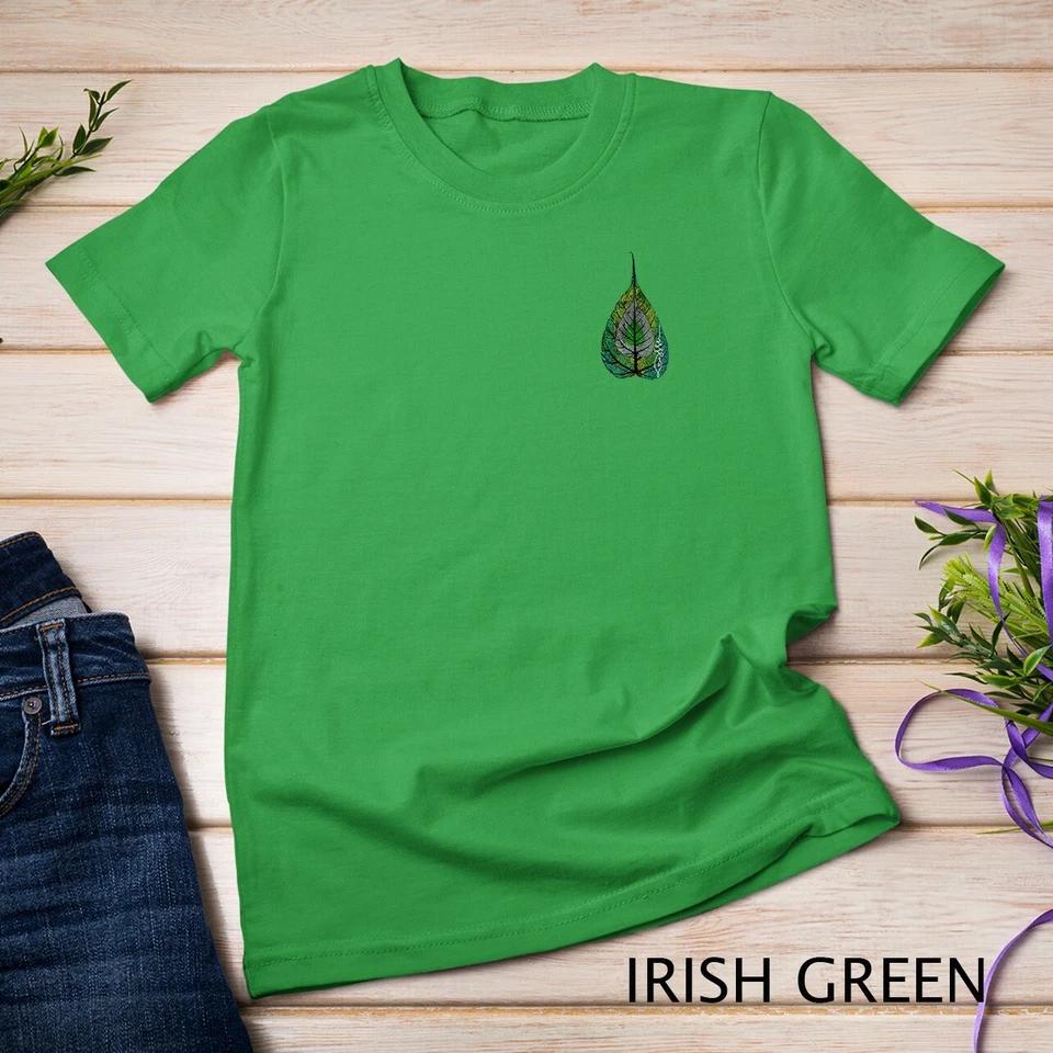 Buddha Meditation T-Shirt Bodhi Leaf Unalome tshirt Unisex T-shirt 3