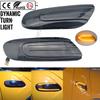 2Pcs For Mini Cooper One F55 F56 F57 Dynamic Sequential LED Fender Marker Light Side Marker Lamp Indicator Turn Signal Light