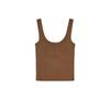 Spring New Women's Clothing Press Ornament Shoulder Strap Minimalist Easiest for Match round Neck Spaghetti-Strap Camisole Top 4424312