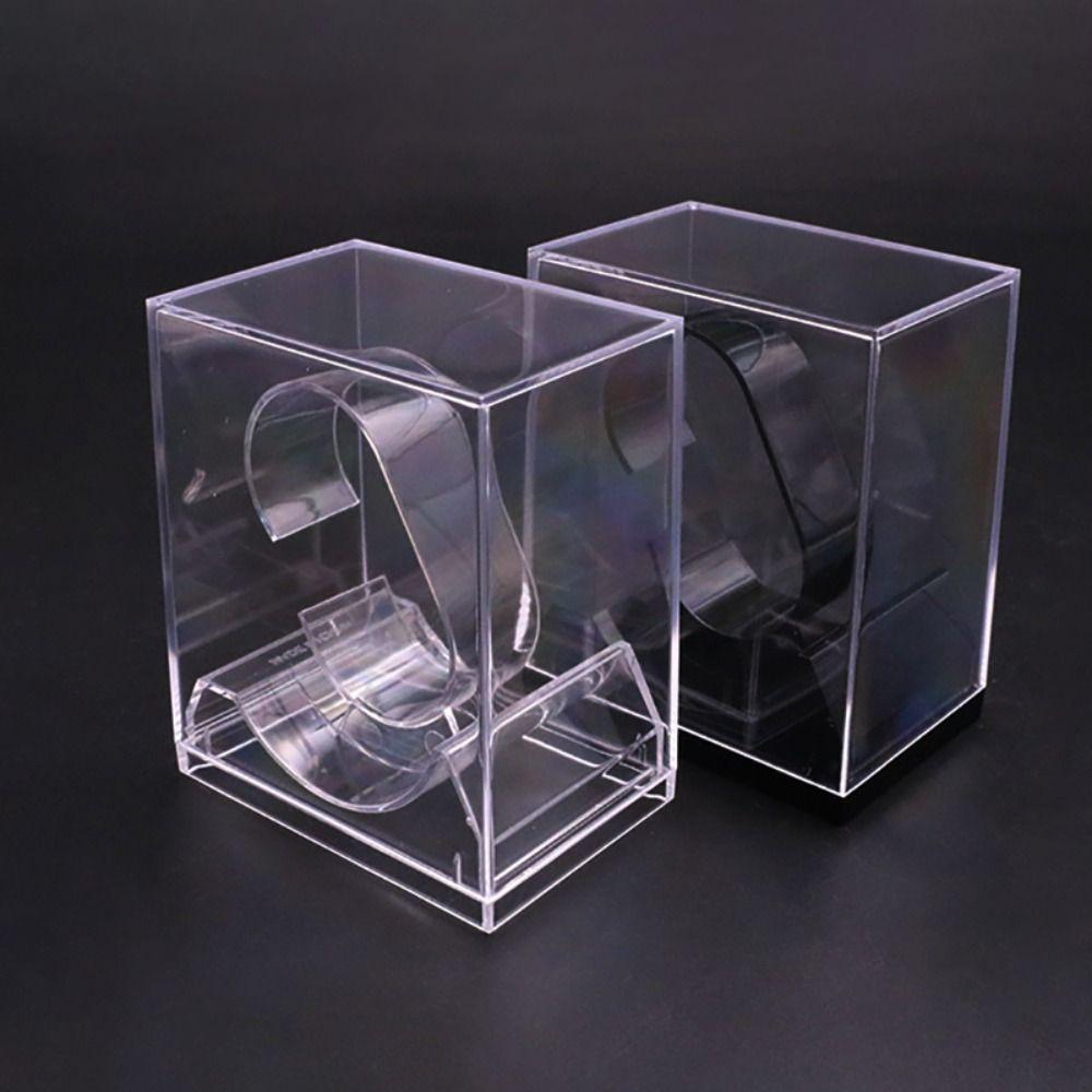 Общий Прозрачный Корпус Наручных Часов Пластиковая Упаковка для Ювелирных Изделий Коробка для Хранения Дисплей для Часов