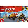 LEGO Ninjago 71789 Kai and Lars' Cars and Bike Battles, Mixed Colors