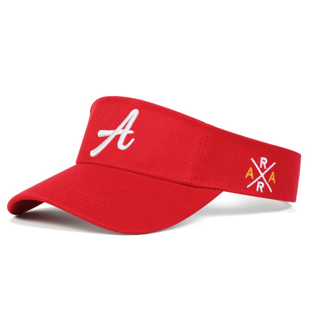 Унисекс Личность Вышивка буквой А Бейсболки с открытым верхом Весна и Лето Уличные Регулируемые Повседневные Шляпы Солнцезащитная Шляпа