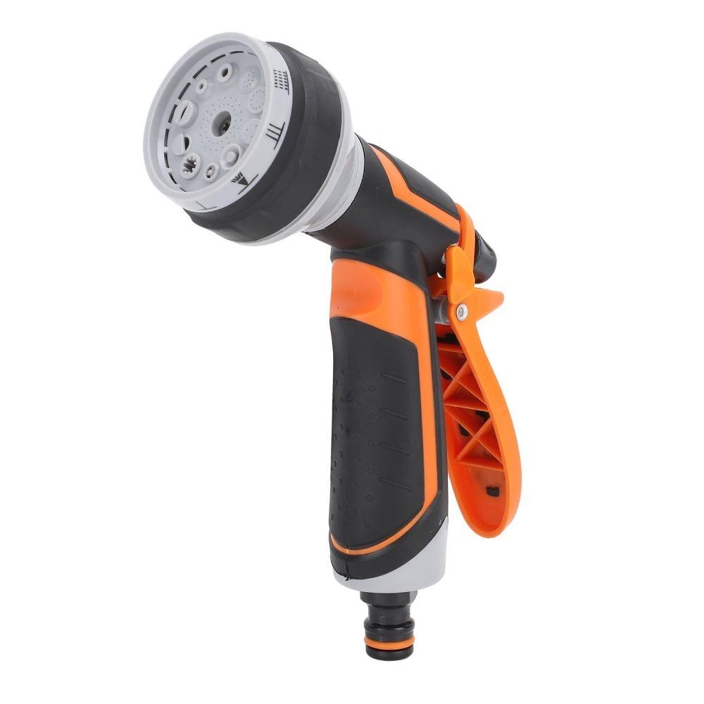 10 Modes Hose Nozzle Sprayer ABS,Rubber Water Spray Nozzle Water Hose Sprayer Flower Watering