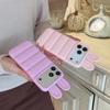 Силиконовый чехол с ушками кролика для iPhone 17 Pro Max и Apple 16 Pro - Ударопрочный чехол