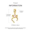 Romantic Bow Pendant Bead Component Copper Metal Golden Bow Charm Bead Component Good Sisters Pendant Bead Component Compatible With Designed For The