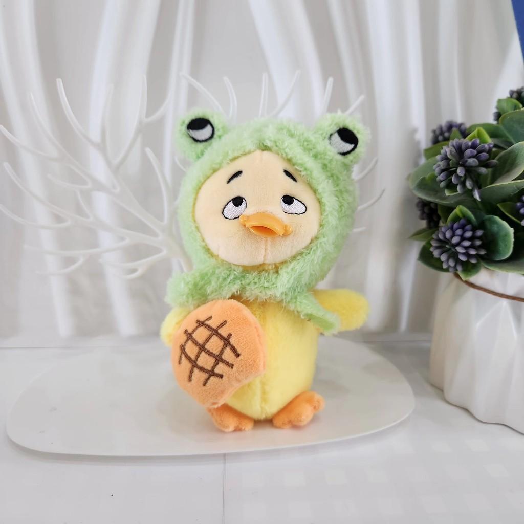Annoying Adorable Duck Keychain Cute Cartoon Girl Backpack Decoration Doll Plush