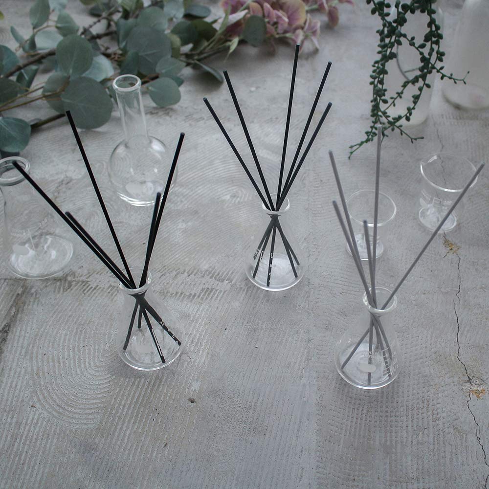 Диффузор Reed, произведенный в Японии, стильный, 200 мл, для интерьера, промышленный, стеклянный флакон HARIO, колба Эрленмейера, подарочная ваза для аромата, простая комната