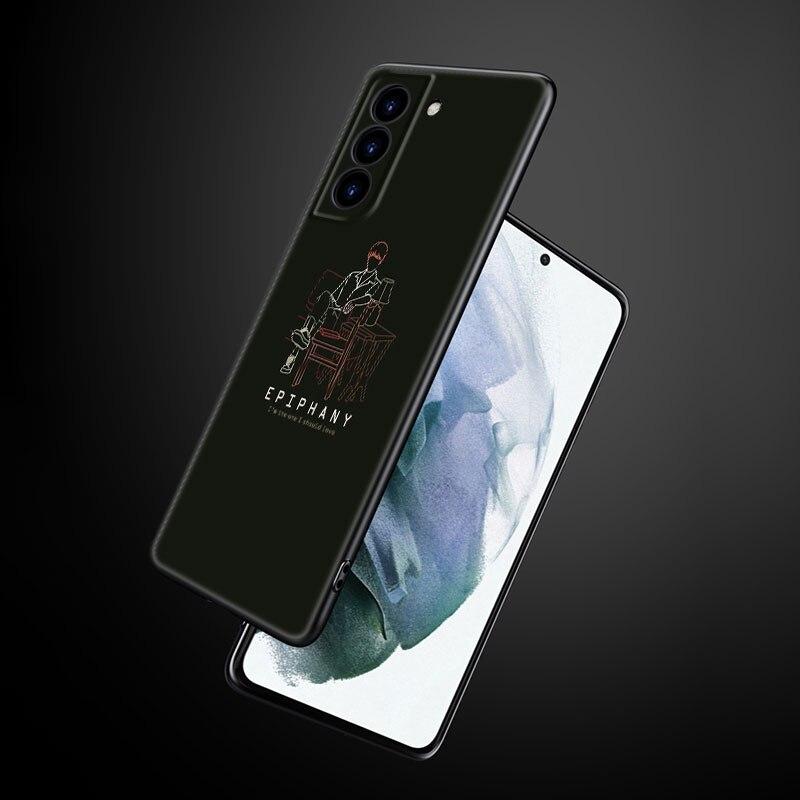 Чехол для телефона Love Yourself Art для Samsung Galaxy S22 Pro S21 S20 Ultra FE S10 Lite 5G S10E S9 S8 Plus, мягкий черный чехол из ТПУ