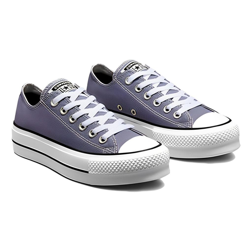 Кеды Chuck Taylor All Star Converse на платформе, низкие, цвет 'Slate Lilac' A06179C