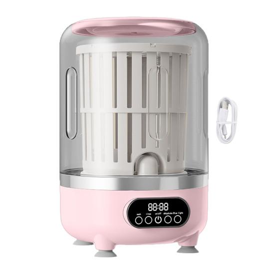 3 л Беспроводная мини-стиральная машина 3-в-1 Портативная стиральная ванна со сливным шлангом