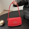 Korean Niche Underarm Bag Women's 2025 New Trendy Fashion Portable Small Square Bag Niche Design Foreign Style Messenger Bag