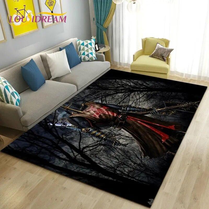 Коврик для игровой зоны Knight Templar Cavalier Crusaders, большой ковер для гостиной, спальни, дивана, коврик для кухни, нескользящий напольный коврик