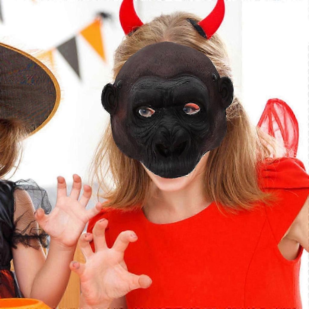 2026 Best!! Spooky Halloween Decorative Mask For Masquerade Balls Created With PU In 1Set