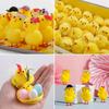 24/36Pcs Easter Fur Chicks Adorable Appearance Mini Size Wide Application Fluffy Soft Plush Toys Easter Chicks Party Decorations