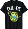 Биология Цитаты Смешные Cell-fie Подарки Унисекс Футболка