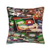 Pillow Cover S-south Anime P-park   Funny Pillow Case For Chair Sofa Home Decor Pillowcases
