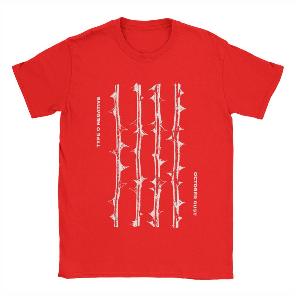 Мужские футболки Type O Negative October Rust, 100% хлопок, уникальная одежда с коротким рукавом и круглым вырезом, футболки больших размеров