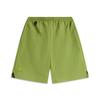 Li Ning Серия Спортивный Стиль Однотонные Шорты средней посадки Удобные Дышащие Универсальные Повседневные Мужские шорты Травянисто-зеленый AKSV301-2
