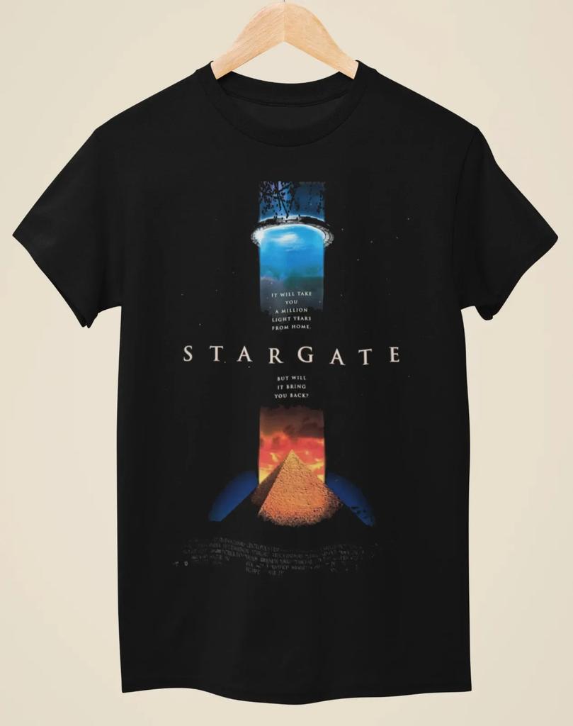 Stargate - Movie Poster inspired Unisex Black T-Shirt