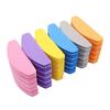 Half-Moon Multi-Color Sponge Nail File Block