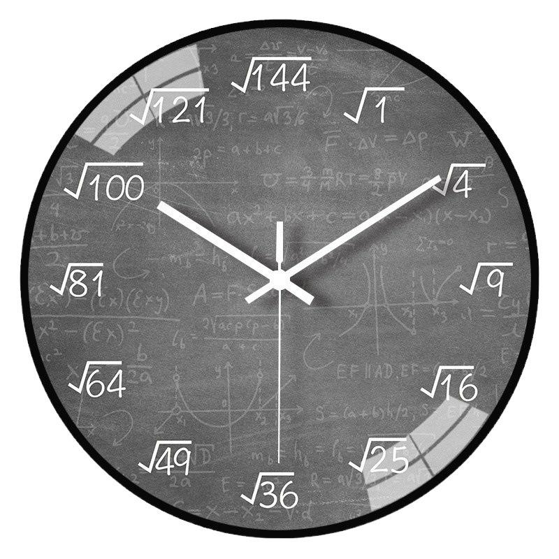14-дюймовые 35 см часы для дома в стиле легкой роскоши, для гостиной, спальни, высота, цифровые, креативные, бесшумные кварцевые часы, креативные настенные часы