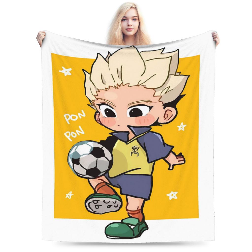 Inazuma Eleven Gouenji Blanket Quality Super Warm Throw Blanket Spring Boy Girl Outdoor Novelty Bedspread