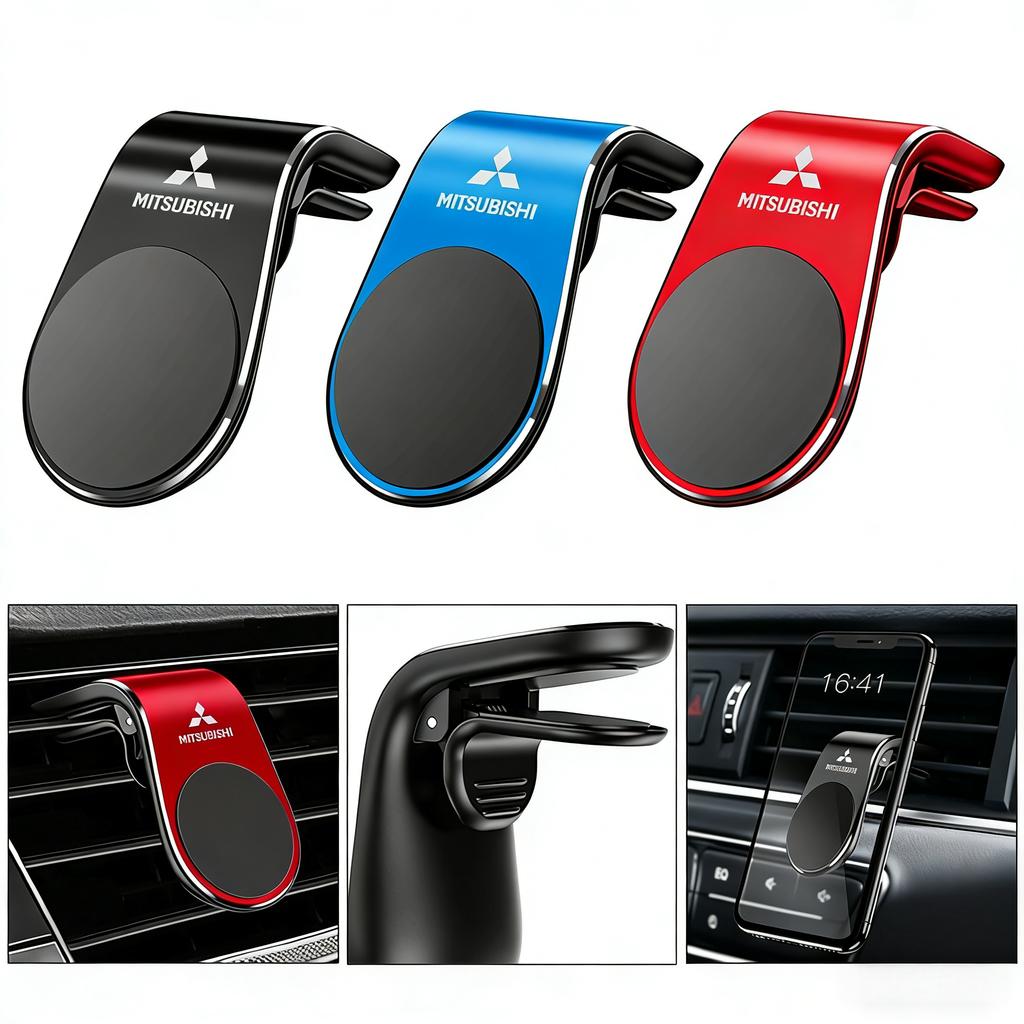 cxmvxd1 Car Magnetic Phone Holder Air Vent Mount for Mitsubishi Outlander L200 Pajero Sport Xpander Eclipse Cross
