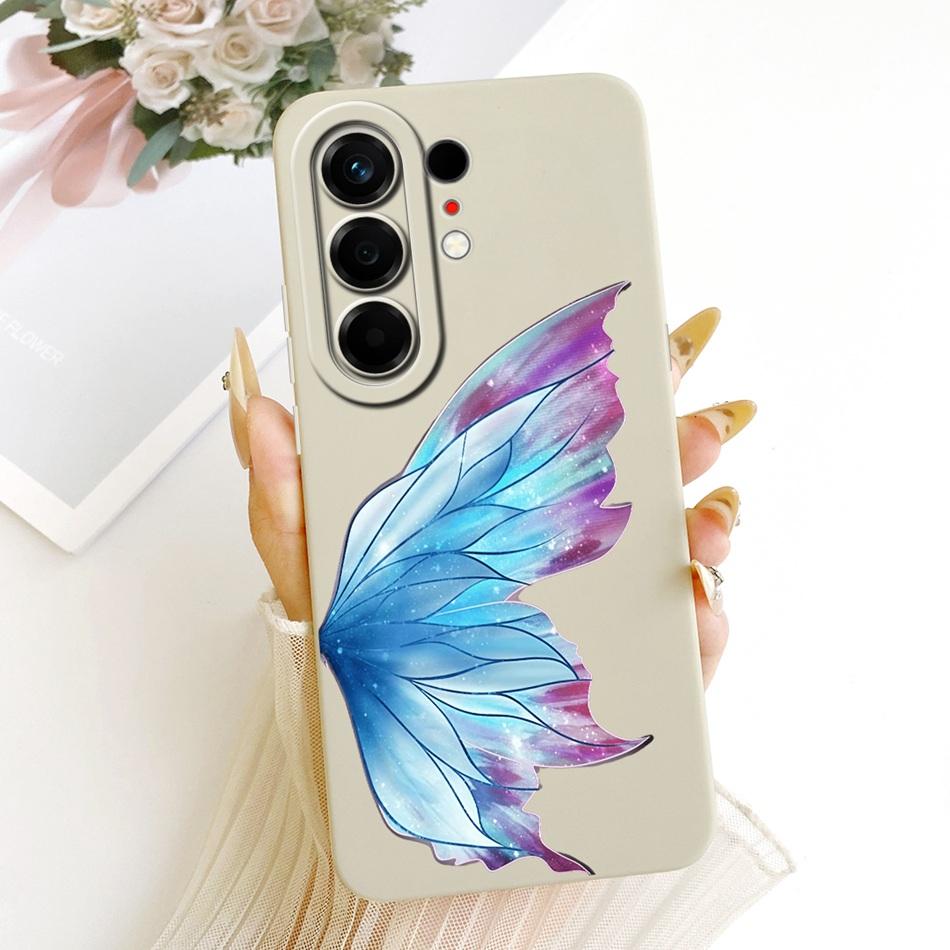 For Tecno Camon 50 Pro 4G CN5c Cute Cat Flower Cartoon Phone Case For Tecno Camon 50Pro 4G Soft Silicone Covers Bumpers