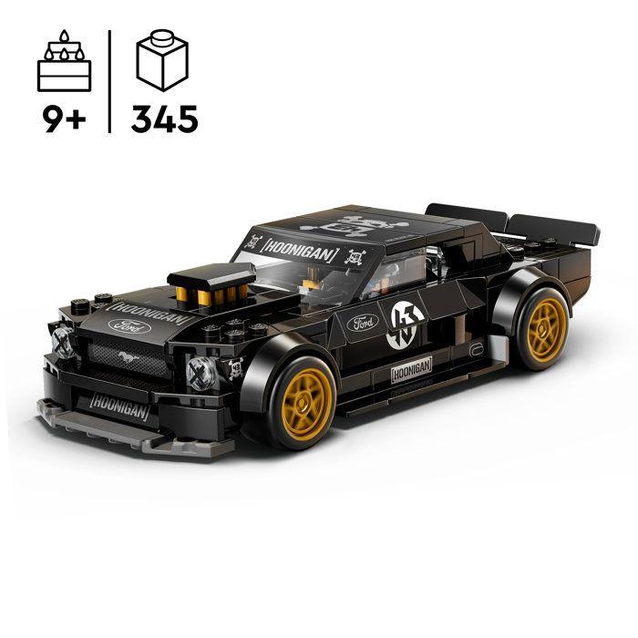 LEGO Speed Champions 77262 La Ford Mustang Hoonicorn V1 de 1965 de Ken Block - Jouet 9 ans