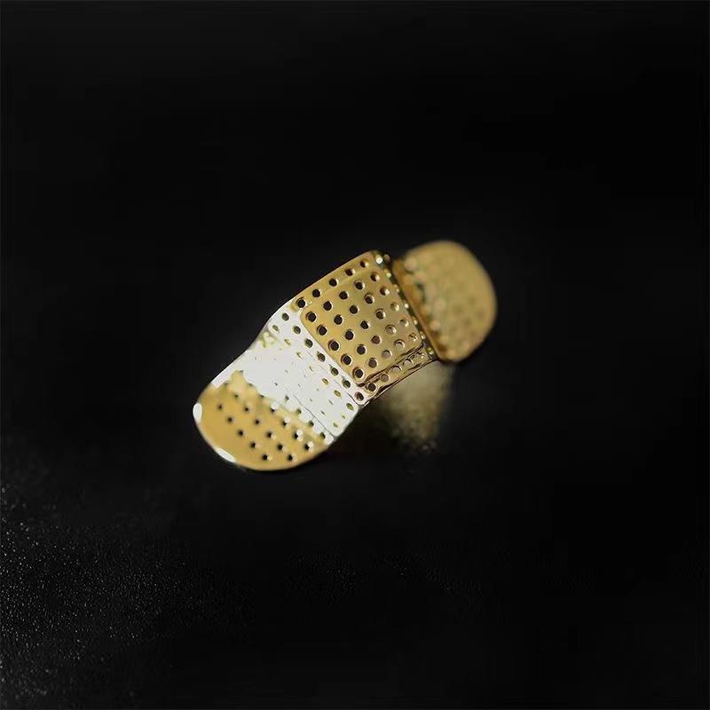 2023 New HipHop Punk Design Band-aid Decorative Nose Clip For Woman Girl Men Party Tourism Nightclub Jewelry Accessories