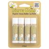 Sierra Bees Органический бальзам для губ, 4 шт., 0,15 унции (4,25 г) Каждый