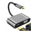 4K HDMI VGA Type-C Док-станция - Конвертер для двойного дисплея
