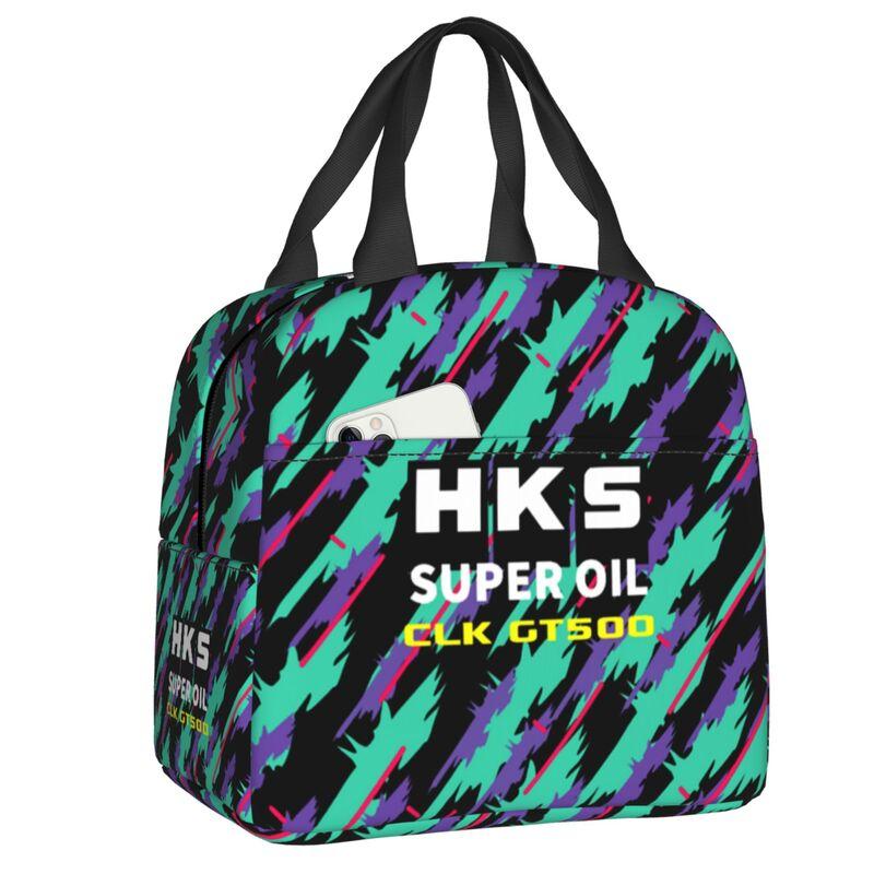 Custom H-HKSES CLK Insulated Lunch Tote Bag for Women Portable Thermal Cooler Food Lunch Box Kids School Children