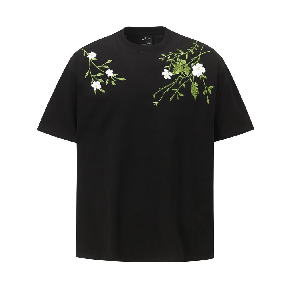 Летняя мужская повседневная универсальная футболка с принтом, свободный модный мужской топ с круглым вырезом